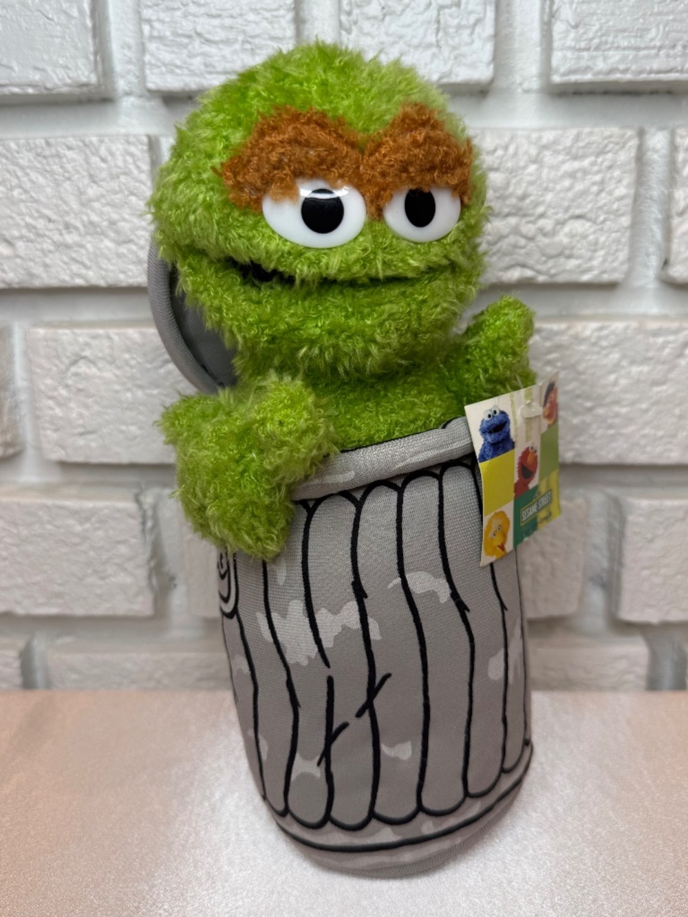 Sesame Street Oscar the Grouch Plush NWT Vintage